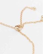 luckyflower pack of 2 clover and pearl bracelets in gold